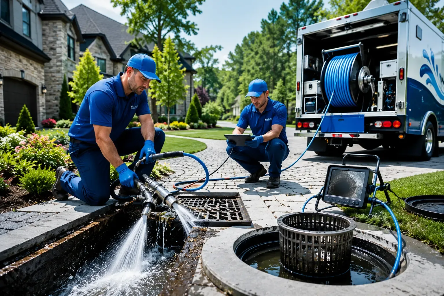 Local outdoor drain cleaning professionals in Ardmore, OK